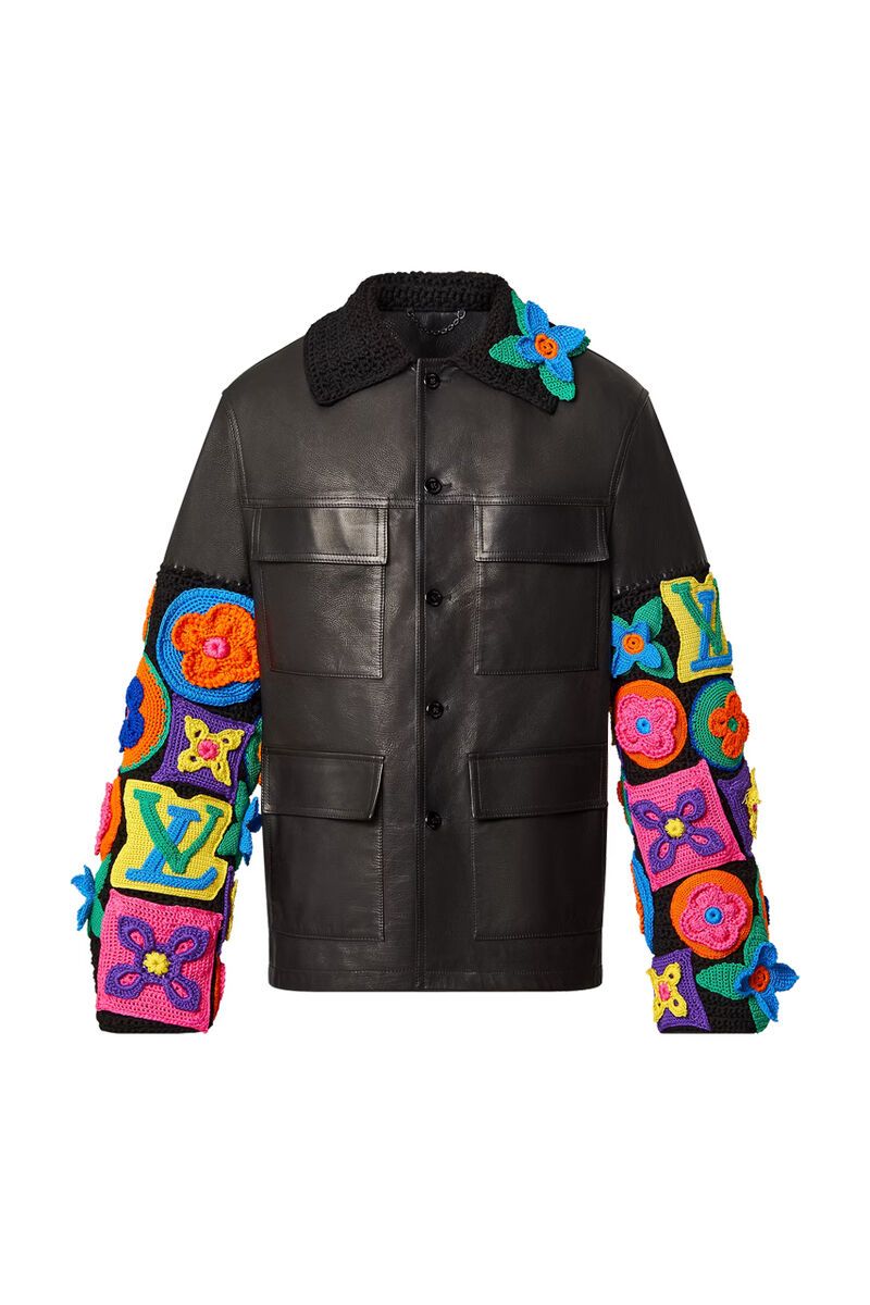 Jackets & Coats, Custom Lv Designer Denim Jacket