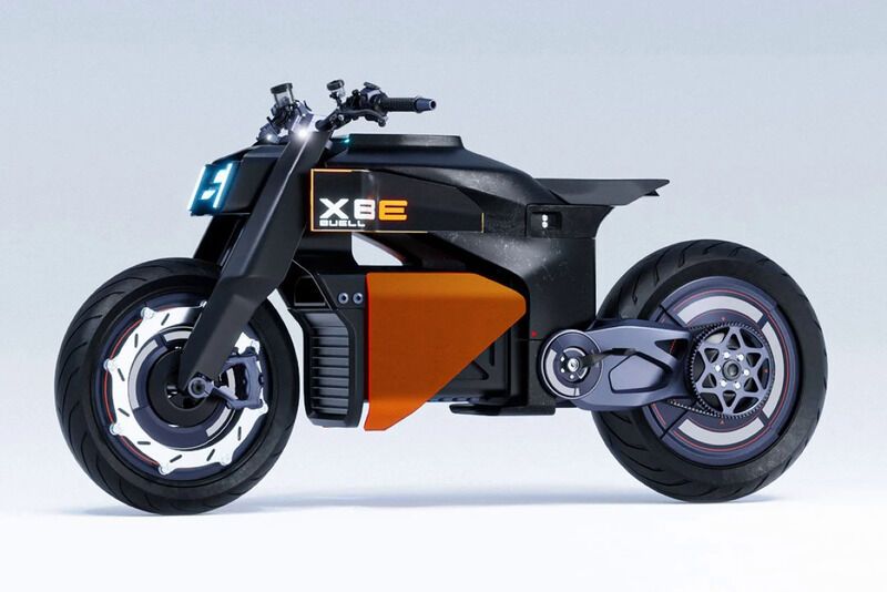 Cyberpunk-Inspired Electric Motorcycle Concepts