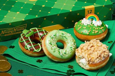 Golden Patty's Day Donuts