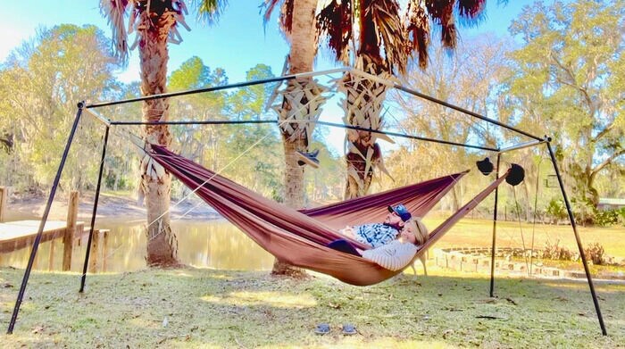 Two-Person Hammock Stands