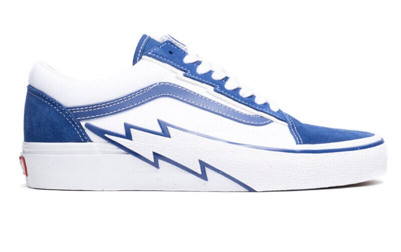 Lightning Bolt-Adorned Sneakers