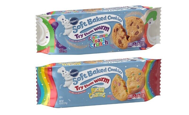 Soft Cereal-Flavored Cookies