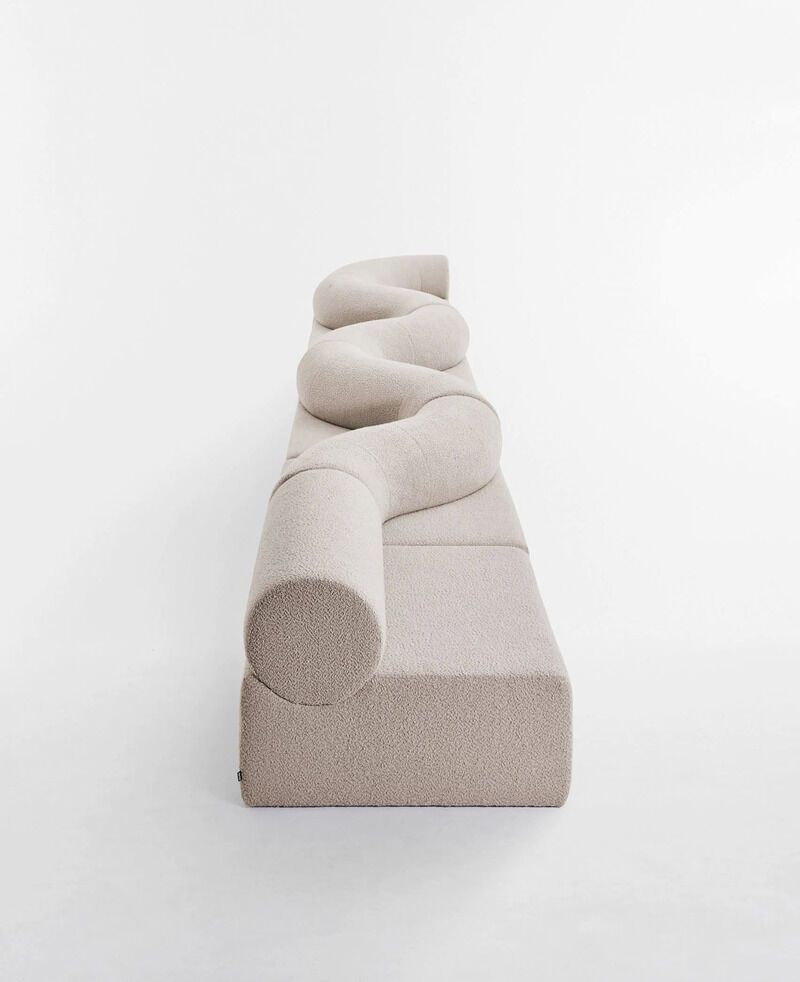 Pipe-Inspired Modular Seating Systems