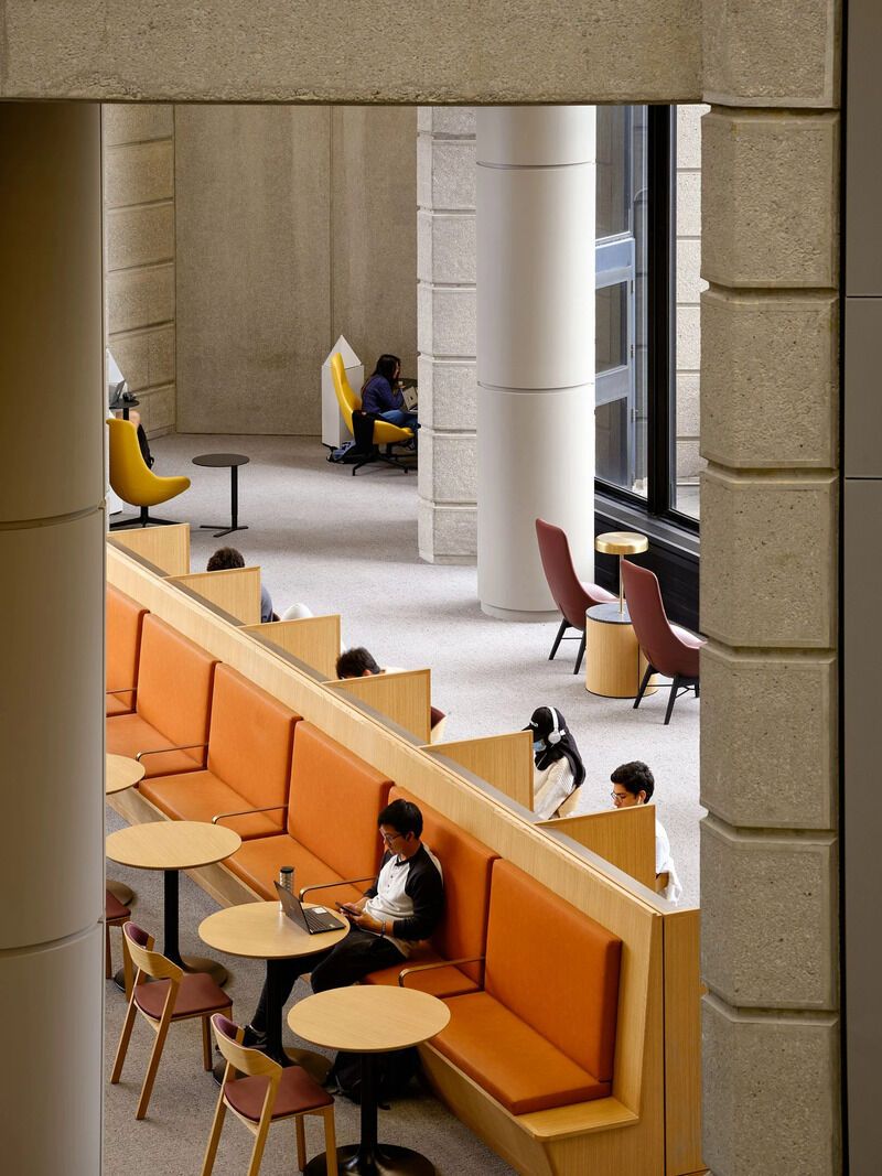 Modernist Library Interiors