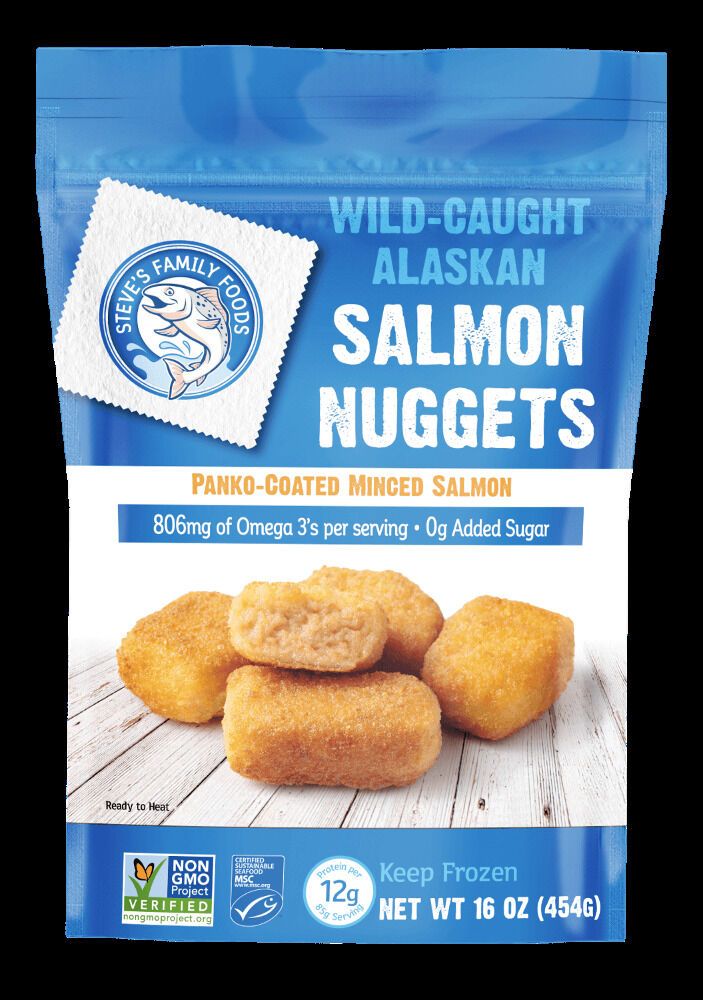 Wild-Caught Salmon Nuggets