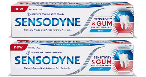 Dual-Action Sensitivity Toothpastes