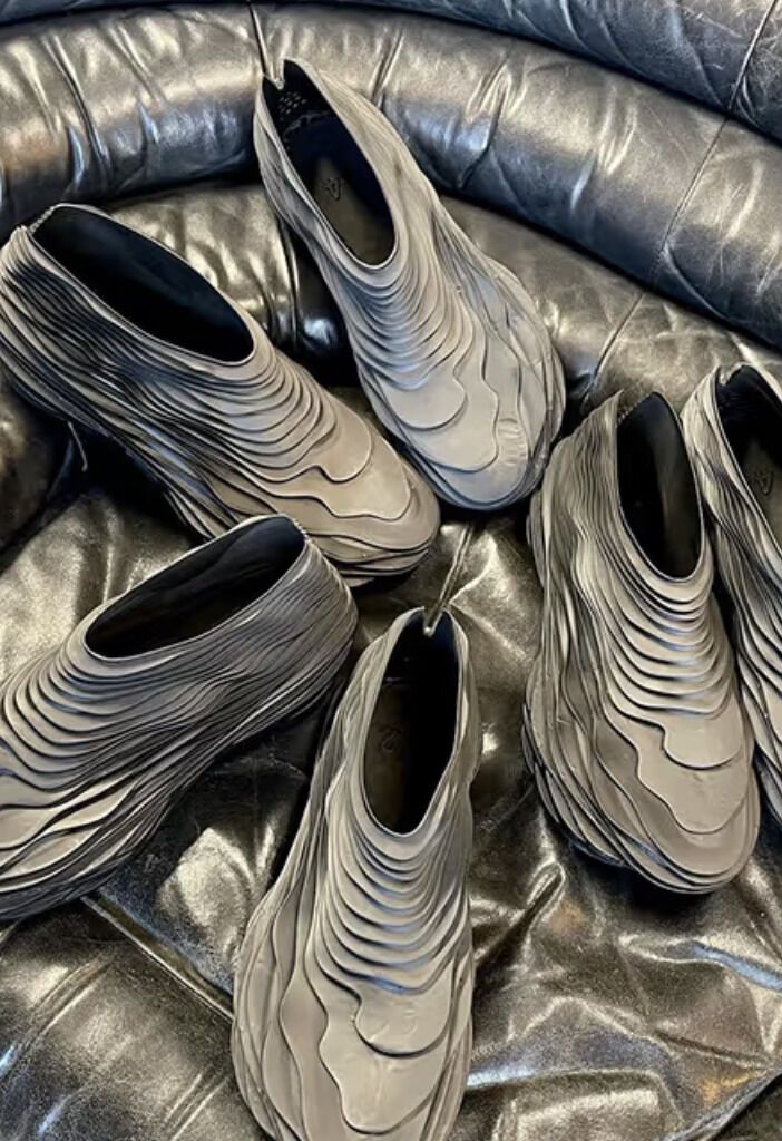 3D-Printed Futuristic Sneakers