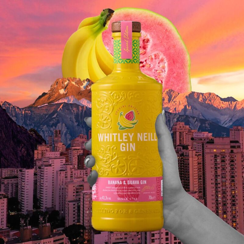 Tropically Flavored Gin Spirits