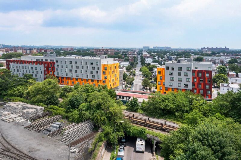 Colorful Social Housing Blocks