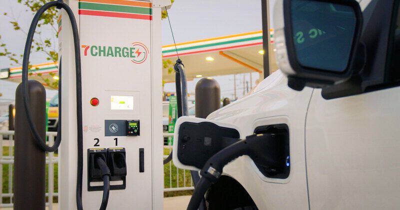 Retailer EV Charging Initiatives - 7-Eleven 7Charge is the Brand's Proprietary EV Charging Network (TrendHunter.com)