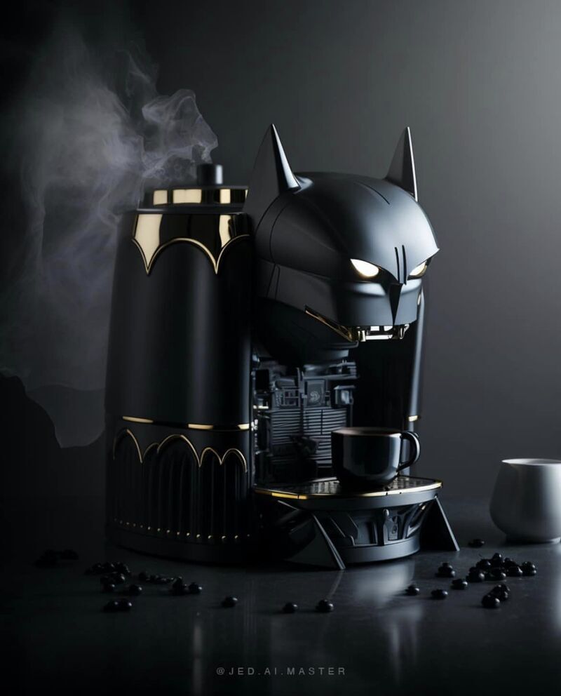 Batman Themed Kitchen Appliances Batman Small Kitchen Appliance Design   Batman Small Kitchen Appliance Design 