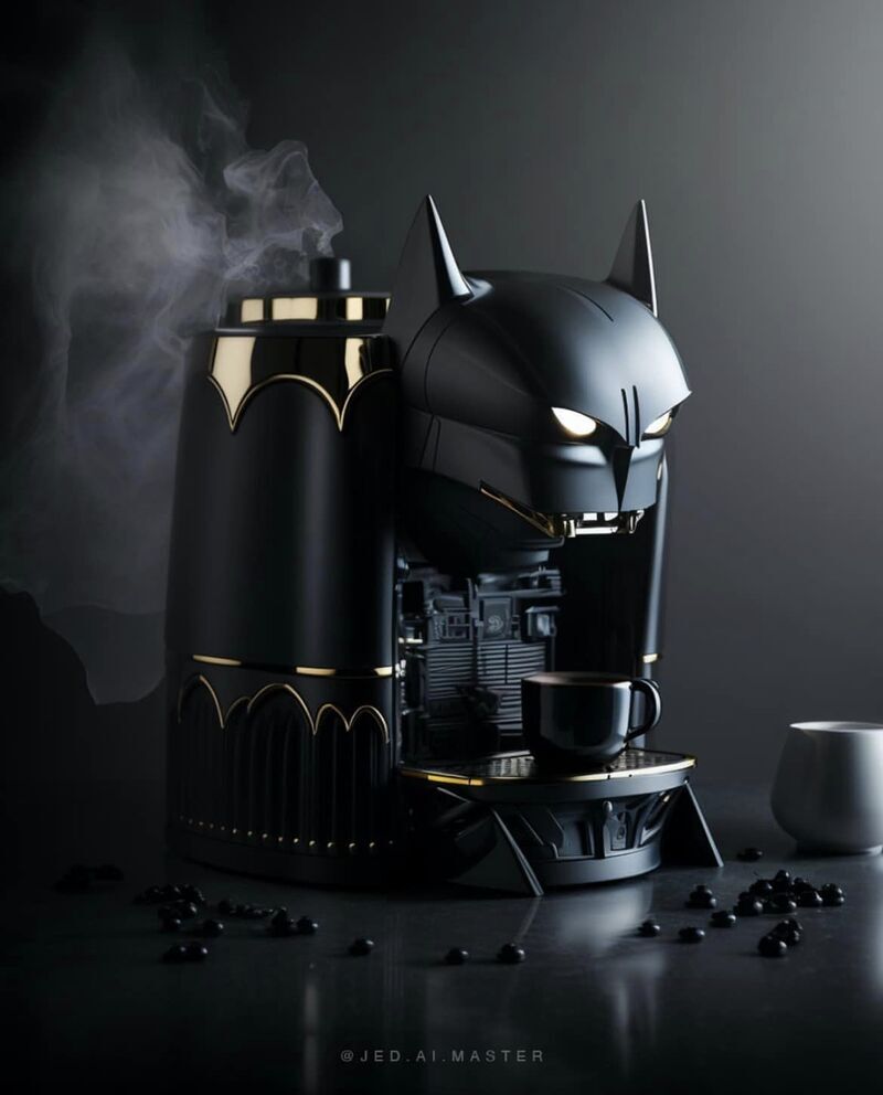 Batman-Themed Kitchen Appliances