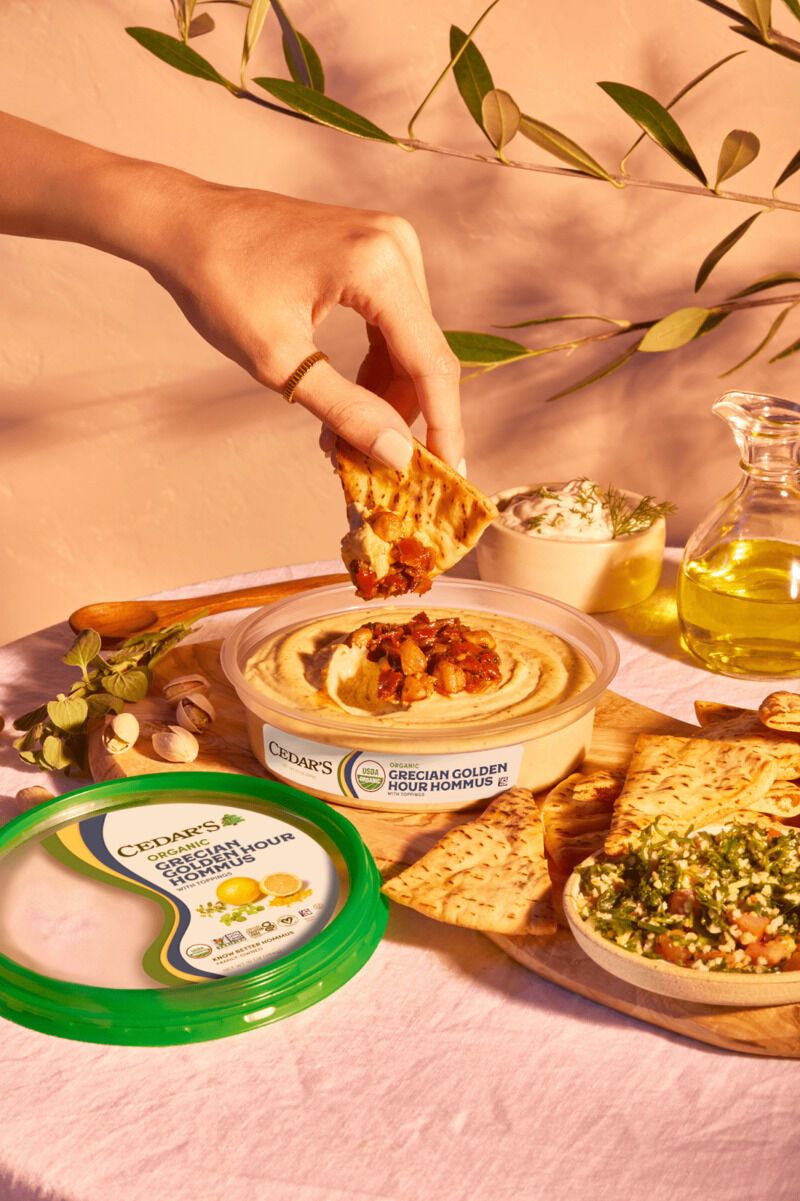 Greek-Inspired Hummus