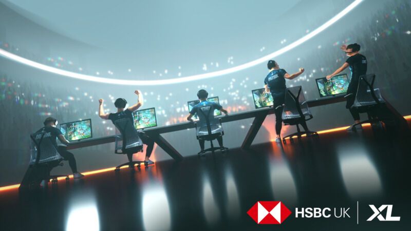 Financial Esports Partnerships : hsbc uk excel