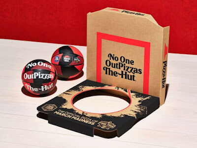 Pizza Brand Mini Basketballs