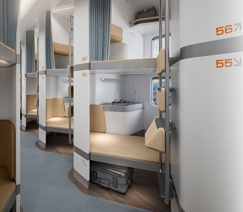 Personal Overnight Train Cabins