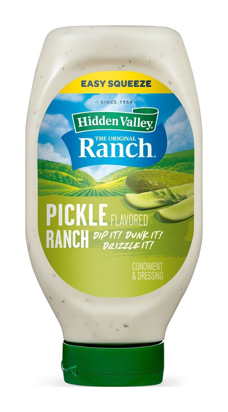 Pickle-Flavored Ranch Dressings