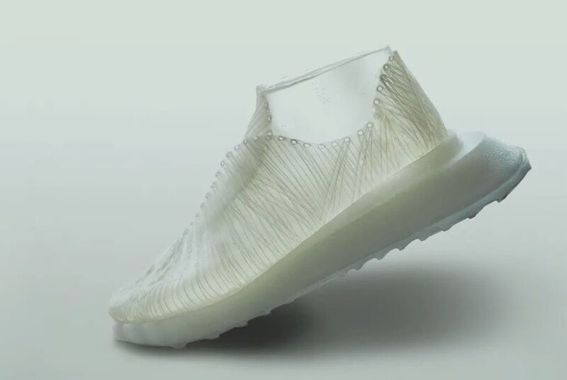 Bacteria-Stitched Lab-Grown Shoes
