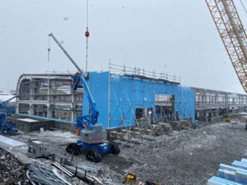 Eco-Friendly Antarctic Research Buildings Main Gallery Image