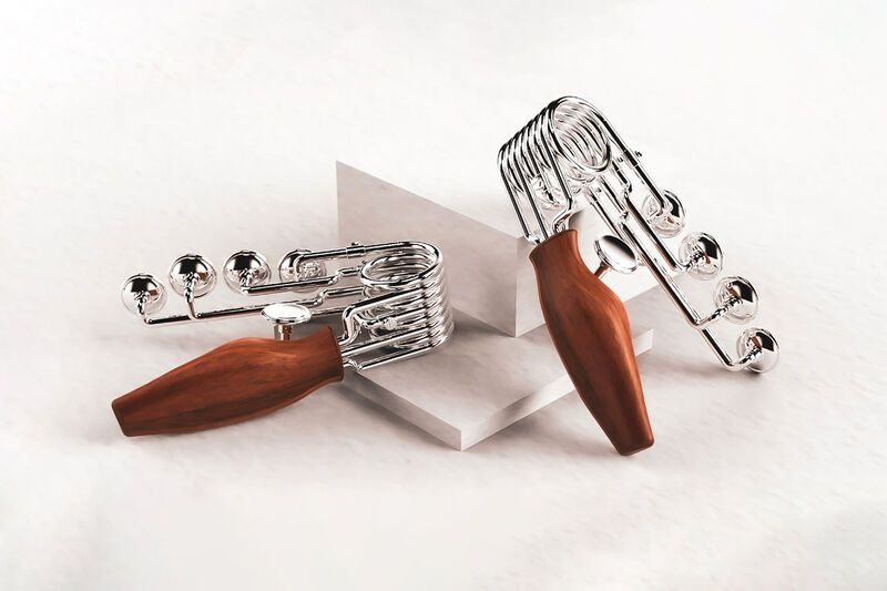 Saxophone-Inspired Hand Grippers