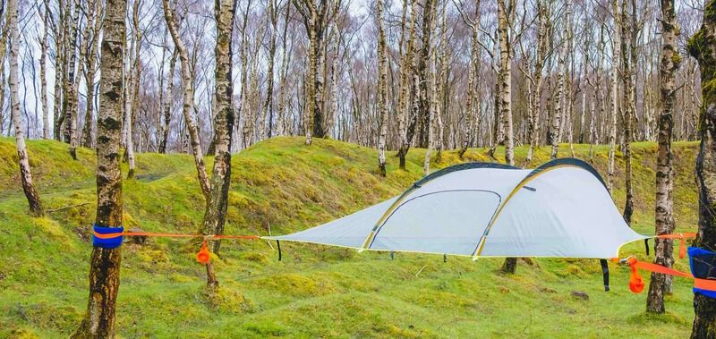 Lightweight Suspended Tents