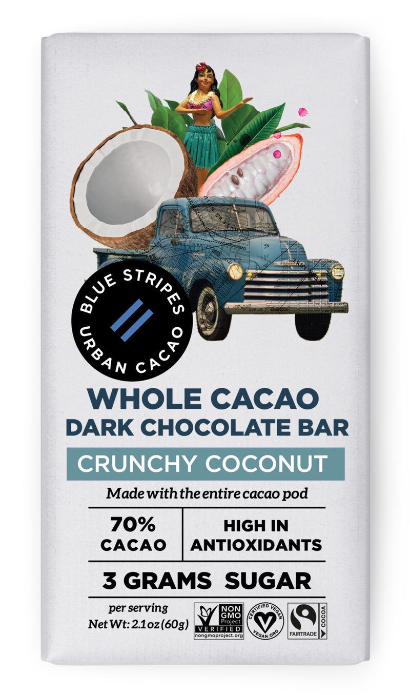 Antioxidant-Rich Whole Cacao Bars