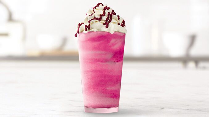 Raspberry-Flavored QSR Shakes