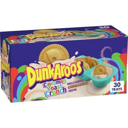 Cereal-Flavored Cookie Snack Packs