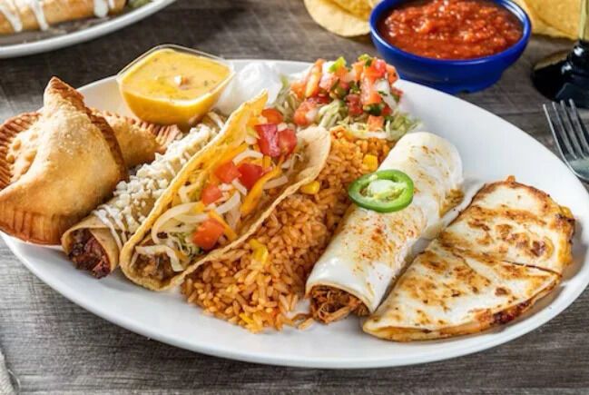 Assorted Mexican Meal Platters