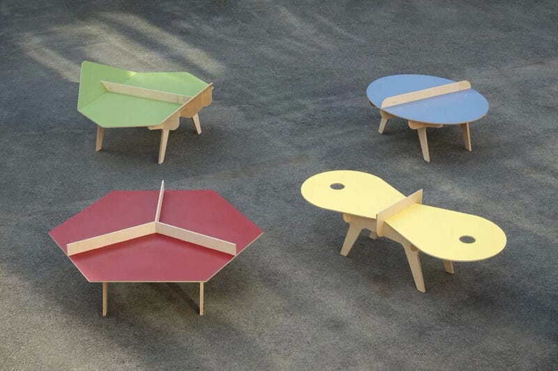 Artful Table Tennis Furniture