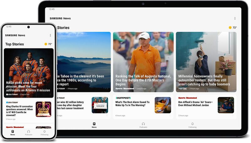 Curated Newsreading Apps