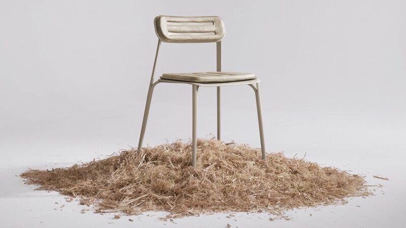 Stacking Hemp-Made Chairs