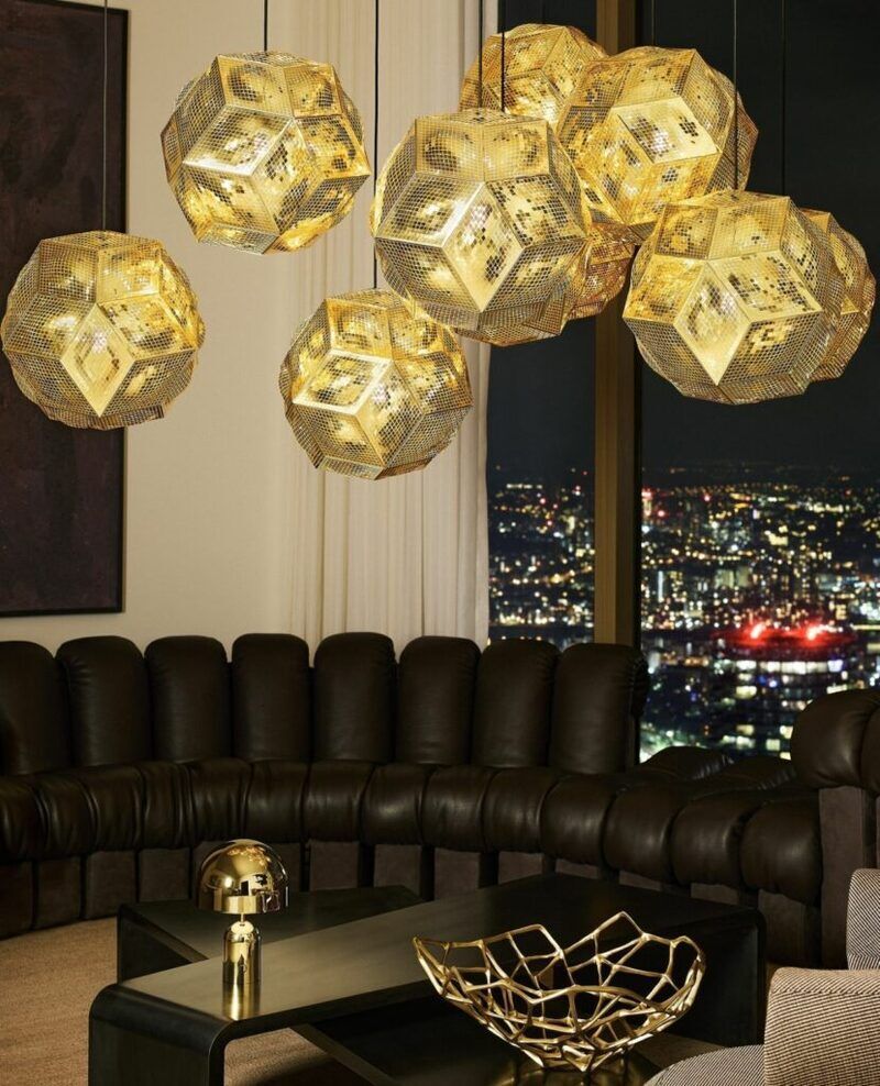 Dazzling Polyhedral Pendant Lights