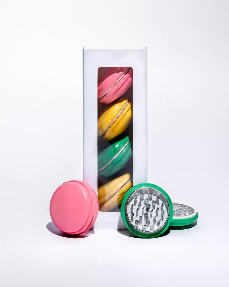 Macaron-Resembling Colorful Grinders