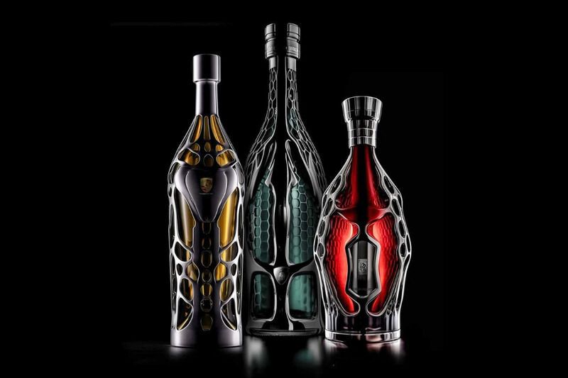 Supercar-Inspired Wine Bottles