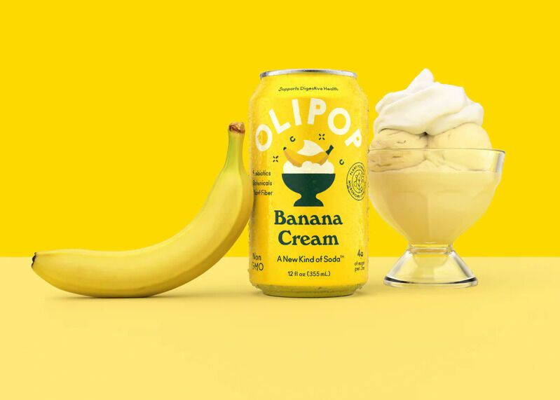 Better-for-You Banana Cream Sodas