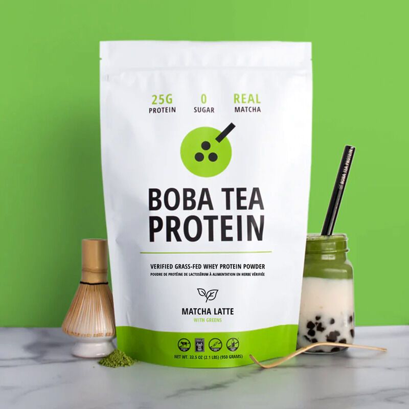 Boba-Inspired Protein Powders