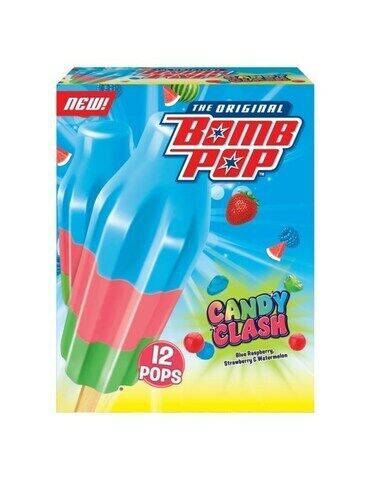 Summer Candy-Flavored Popsicles : Candy-Flavoured Popsicles