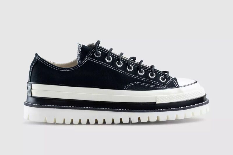 Double-Soled Monochromatic Sneakers