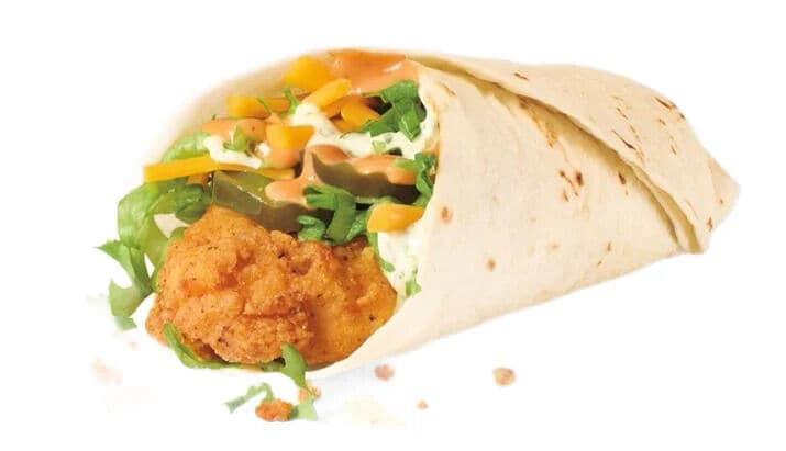 Sauce-Filled Chicken Wraps