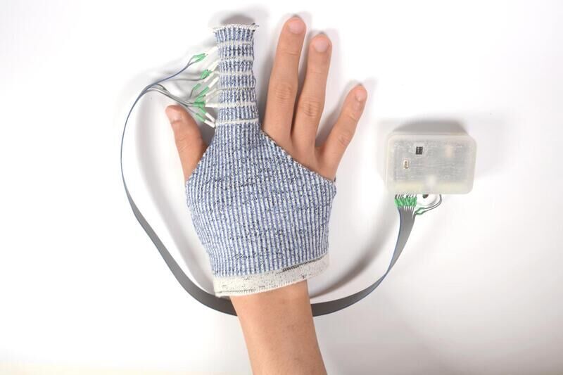 Massaging Hand Healthcare Gloves
