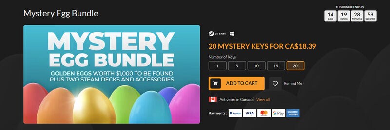 Easter-Themed Game Giveaways