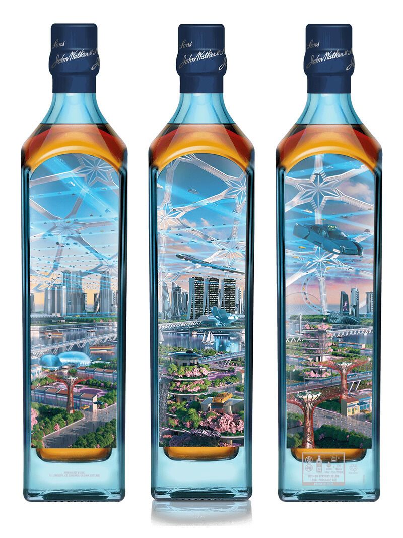 Futuristic Whisky Bottles