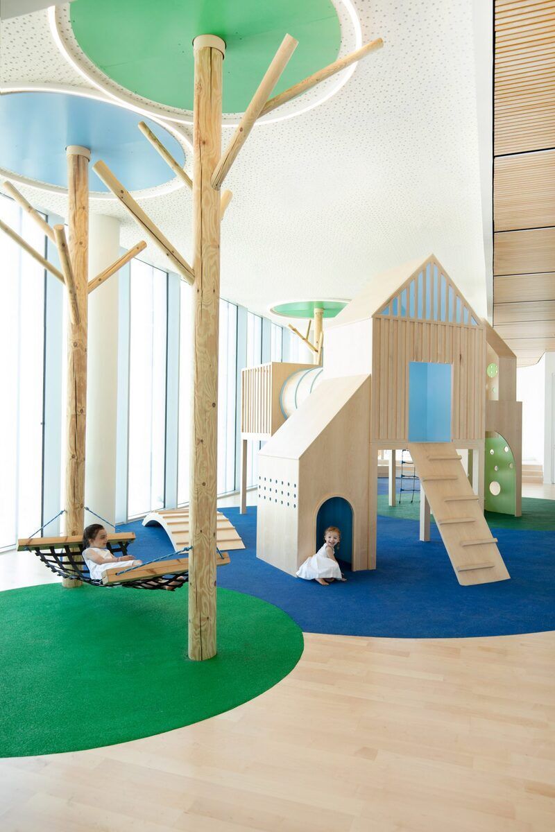 Nature-Inspired Indoor Playgrounds