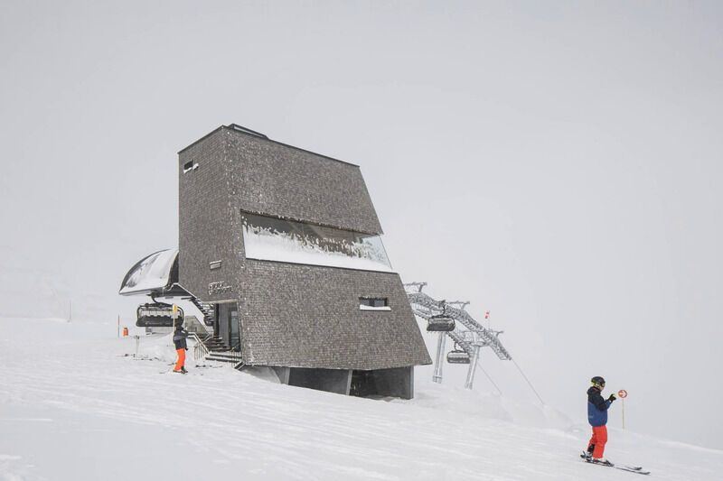 Single-Clad Alps Viewing Tower