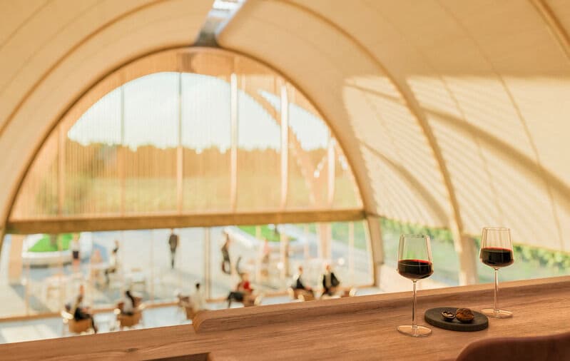 Solar-Powered Vineyard Buildings