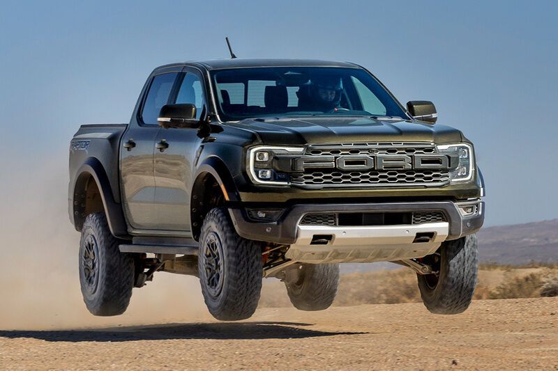 Rugged Off-Road Pickup Trucks : 2024 Ford Ranger Raptor