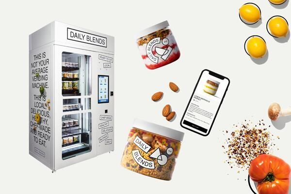 AI-Powered Fresh Food Vending Machines