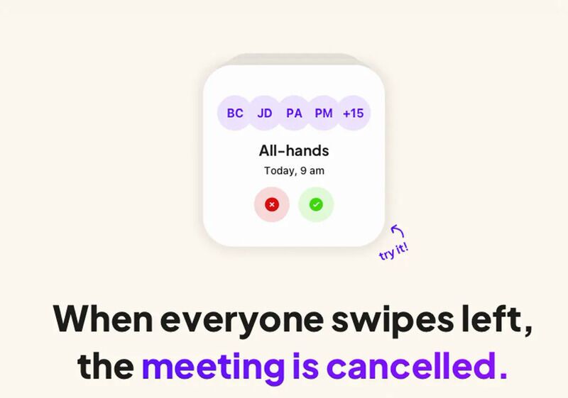 Meeting-Canceling Apps