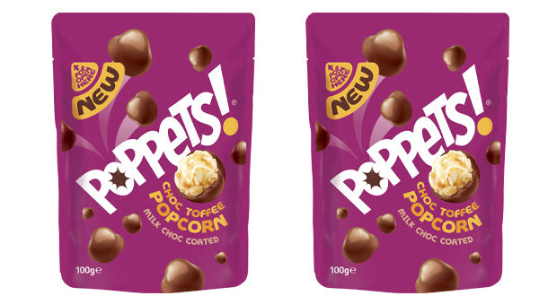 Chocolate-Covered Toffee Popcorns